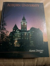 AUBURN UNIVERSITY 1999 HUGE VINTAGE ALUMNI DIRECTORY GREAT CONDITION 1996 pages picture