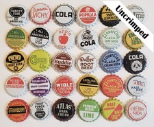 200 Random Soda Pop Bottle Caps Unused, Zero Defects Vintage Classic picture