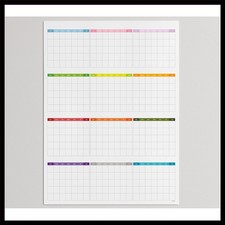 2026 Reference Dry Erase Calendar - Huge 27x39 Undated Planner for Office picture