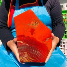 14.36LB Large Natural Red Jasper ore standard Quartz Crystal Healing Sample 4439 picture