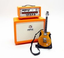 New Miniature Sound Amplifier Rocker and Guitar 1/12 Musical Mini Display Gift picture