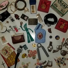 Authentic Junk Drawer Lot Vintage Retro Modern  picture