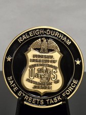 🔥RARE🔥FBI SSTF RALEIGH SAFE STREETS TASK FORCE CHALLENGE COIN picture