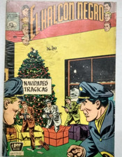 El Halcon Negro #81 Spanish Mexico 1958 Comic Book picture