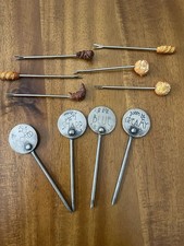 Vintage Cheese Tray Skewers And Cheese Markers picture