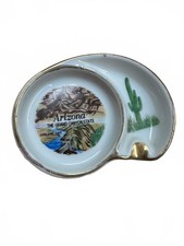 Vintage Arizona The Grand Canyon State Ceramic Ashtray Souvenir picture