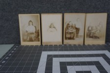 4 Late Victorian Cabinet Card Child Studio Photographs WS Fleming Somerset PA picture