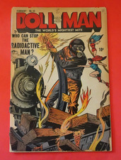 GOLDEN AGE DOLL MAN #44 COMIC LOWER GRADE DETACHED COVER picture