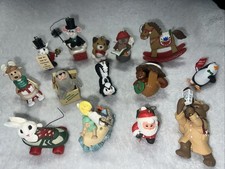 Hallmark Keepsake Ornament Collection, Lot Of 14 Mix Of 1980-1992 picture