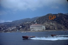 XX113-Old 35mm Slide Photo- Casino-Catalina Island -Red Kodachrome 1948 picture
