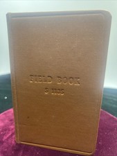 1950 Field Book No S 1135 W/ Some Notes Sketches Surveying Engineering Shaw’s picture