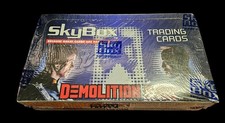 1993 SkyBox Demolition Man Factory Sealed Hobby Box 36 Packs Movie Trading Cards picture