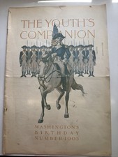 1903 The Youth’s Companion Washington’s Birthday Issue George Washington picture
