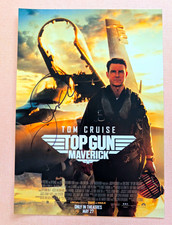 Tom Cruise Signed A4 Top Gun: Maverick Poster  picture