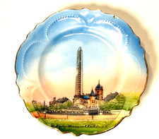 BUFFALO Mckinley Monument  NY NEW YORK Souvenir China TRINKET DISH PLATE picture