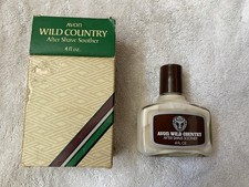 Vintage Avon Wild Country Aftershave Soother In Original Box. Never used. picture