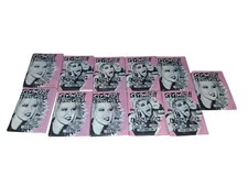 Vintage New 1985 Topps Cyndi Lauper Cards, 11 Wax PACKs 3 Cards & 3 Stickers  picture