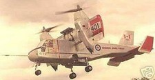 CL-84 Dynavert Canadair CL84 Airplane Desktop Wood Model Regular picture