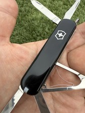 EXCELLENT - Victorinox Executive 74mm Black - Collectible / Discontinued / Rare picture