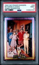 1994 Mighty Morphin Power Rangers Between Classes 24 Power FOIL S1 PSA 9 none ^ picture