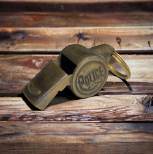 Police Department Whistle Antique style 1920's NYPD picture