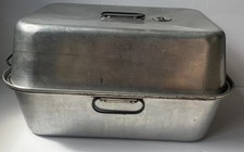 VTG L.F. & C. Aluminum Large Covered Roaster Roasting Pan 893 USA picture