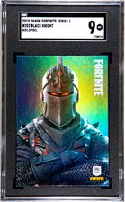 2019 Panini Fortnite Series 1 USA Black Knight Holofoil #252 SGC 9 picture