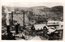 Lead SD Homestake Mine Individual Buildings RPPC Photo Postcard COPY picture