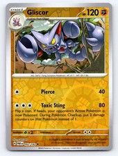Gliscor 092/182 Uncommon Paradox Rift Pokemon Reverse Holo Lightly Played picture