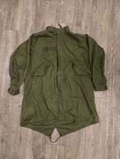 Vtg 80s M65 Fishtail Parka Jacket Coat US Army 1983 Military M Mint OG-107 picture
