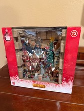 2025 MICHAEL’S LEMAX CHRISTMAS Holiday Village Facades CHRISTKINDL SQUARE - NEW picture