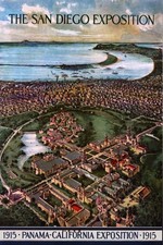 San Diego 1915 Panama California Exposition Poster Giclée New UV Print Rare picture