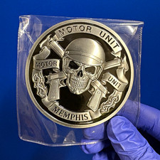 Memphis Police Department Motor Unit Challenge Coin picture