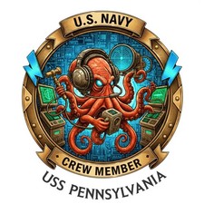 USS Pennsylvania Crew Member SSBN Navy Pride USN Veteran Gift 4