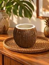 Vintage Stockton Islander Coconut Tiki Mug Otagiri OMC Japan picture