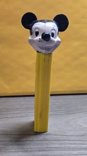 Vintage Mickey Mouse PEZ Dispenser Pat. 2.620.061 Yellow Plastic Made in Austria picture