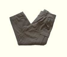 GERMAN ALOIS HEISS KG 1963 ARMY WOOL CARGO TRUE VTG 60s WWII PANTS MENs SZ 34 picture