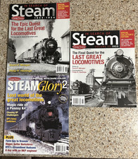 Classic Trains magzine in search of steam 3 issues see below picture