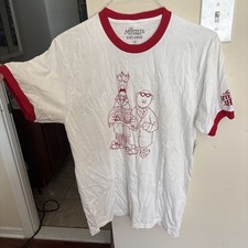 Disney The Muppets Studio Exclusive The Muppet Show White/Red Ringer Tee M picture