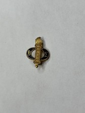 Vintage Beta Sigma Phi Sorority Fraternity Pin With Seed Pearls picture
