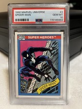 1990 Marvel Universe Spider-Man #2 PSA 10 💎 picture