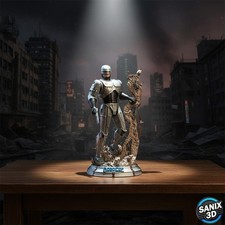 Robocop - 3D Resin Print Figure Model | Unpainted & Multi-Piece for Painting picture
