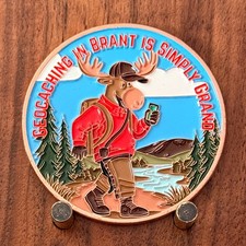 VIP Eh Fall Fest Burford Ontario Geocaching Challenge Coin  M#22 picture