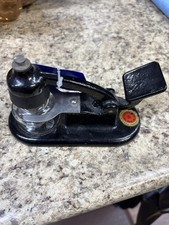 Telegraph Inkwell 1930 Theo Alteneder & Sons PHILADELPHIA Patented Nov 14,1930  picture