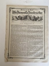 JULY 23, 1870 THE JUVENILE INSTRUCTOR SALT LAKE UTAH MORMON NEWSPAPER picture