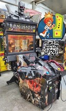 TERMINATOR SALVATION Full Size Arcade Gun Shooting Video Game Machine - 42