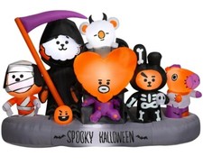 Line Friends BT21 Scene for Halloween by Airblown Inflatables 102 Inch  picture