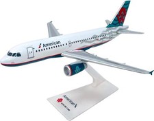 Flight Miniatures American Airlines AWA Airbus A319-100 N838AW Desk  1/200 Model picture