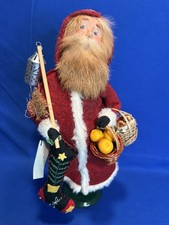 2008 Byer's Choice Carolers Dutch Santa Der Belsnickle Signed Joyce Byers W/ Tag picture