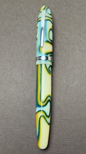 Laban Mento Green Electric Fountain Pen + Rollerball Section No Box/Papers picture